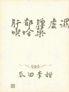肝郁脾虚湿气重吃啥药