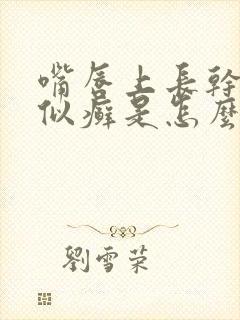 嘴唇上长干皮类似癣是怎么回事?封面