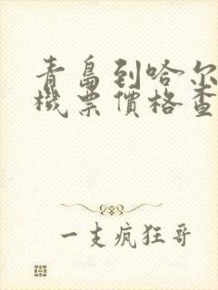 青岛到哈尔滨飞机票价格查询封面