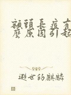 额头长痘有脓什么原因引起
