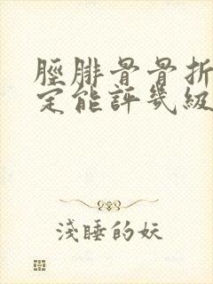 胫腓骨骨折内固定能评几级伤残