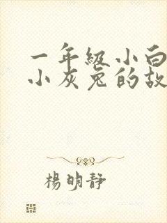 一年级小白兔和小灰兔的故事