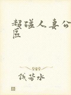 超碰人妻公开一区