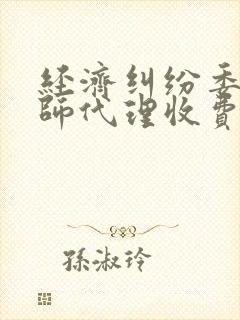 经济纠纷委托律师代理收费标准封面