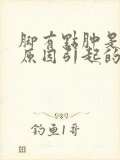 脚有点肿是什么原因引起的怎么治