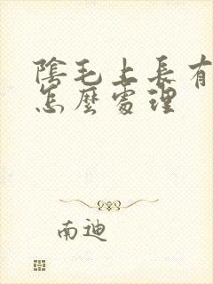 阴毛上长有阴虱怎么处理