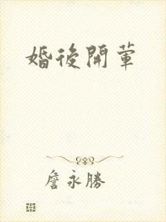 婚后开荤封面