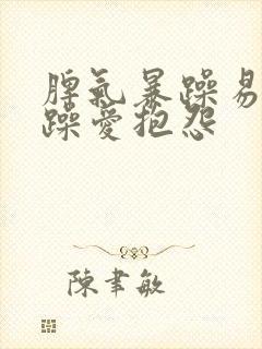 脾气暴躁易怒烦躁爱抱怨封面