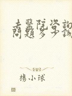 去医院咨询心理问题多少钱