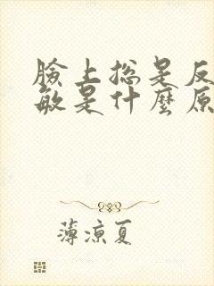 脸上总是反复过敏是什么原因封面