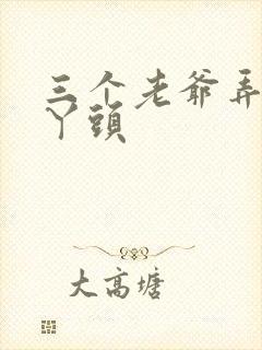 三个老爷弄一个丫头封面