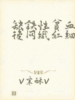 缺铁性贫血补铁后网织红细胞变化
