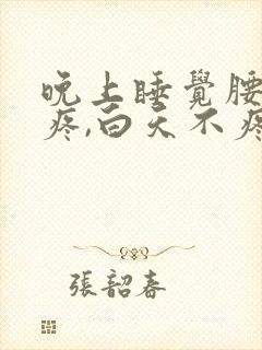 晚上睡觉腰中间疼,白天不疼