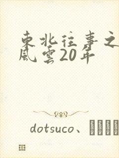 东北往事之黑道风云20年
