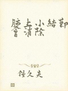 肺上小结节是否会消除