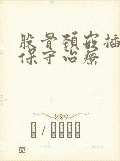 股骨颈嵌插骨折保守治疗封面