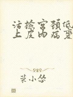 活检宫颈低级别上皮内病变