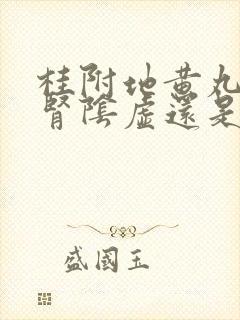 桂附地黄丸是治肾阴虚还是阳虚的