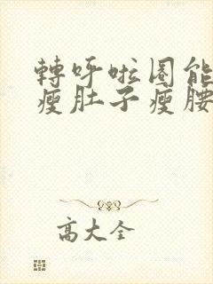 转呼啦圈能不能瘦肚子瘦腰封面