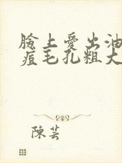 脸上爱出油长痘痘毛孔粗大怎么调理