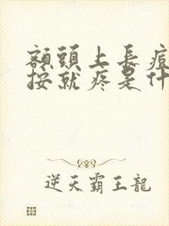 额头上长痘痘一按就疼是什么原因