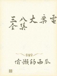 三八大案电视剧全集封面