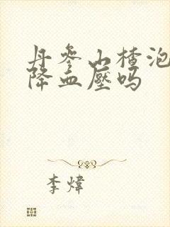 丹参山楂泡水能降血压吗
