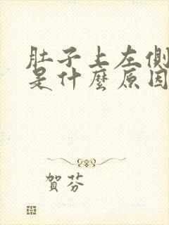 肚子上左侧疼痛是什么原因