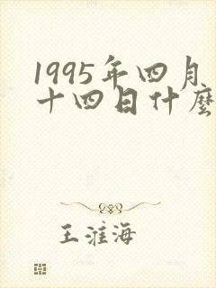 1995年四月十四日什么命五行属性