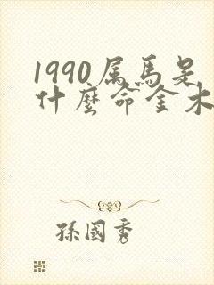 1990属马是什么命金木水火土封面