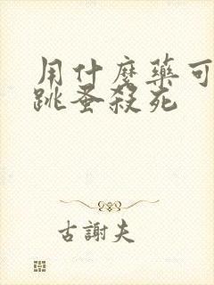 用什么药可以把跳蚤杀死