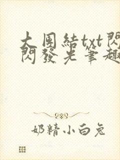 大团结txt闪闪发光笔趣阁