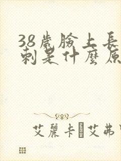38岁脸上长粉刺是什么原因造成的封面
