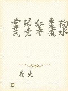 当归红枣枸杞黄芪党参煮水喝的功效是什么?