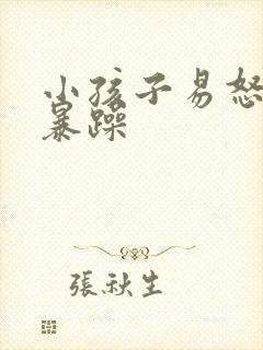 小孩子易怒脾气暴躁