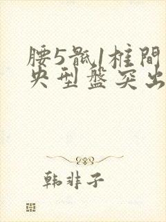 腰5骶1椎间中央型盘突出封面