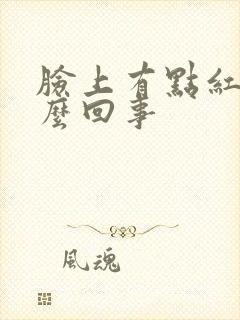 脸上有点红斑怎么回事封面
