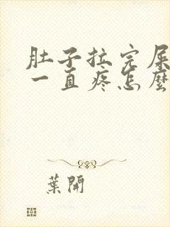 肚子拉完屎还是一直疼怎么回事