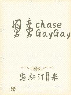 国产chase男男GayGay