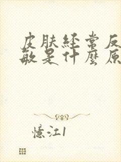 皮肤经常反复过敏是什么原因封面