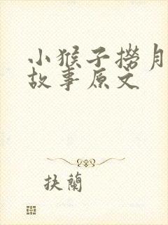 小猴子捞月亮的故事原文