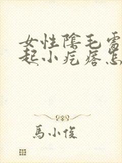 女性阴毛处很痒起小疙瘩怎么回事