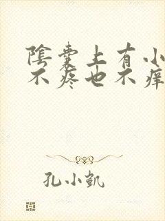 阴囊上有小疙瘩不疼也不痒