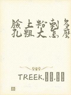 脸上粉刺多且毛孔粗大怎么解决
