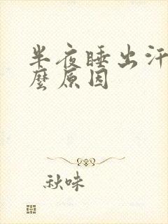 半夜睡出汗是什么原因