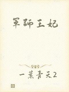 军师王妃封面