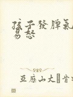 孩子发脾气暴躁易怒