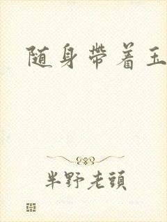 随身带着玉如意