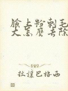 脸上粉刺毛孔粗大怎么去除