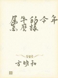 属牛的今年财运怎么样